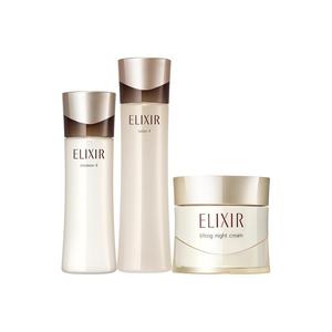 Набор лосьона и эмульсии для упругости и увлажнения увлажняющий, антиоксидантный, отшелушивающий Water 170ml+Emulsion 130ml ELIXIR