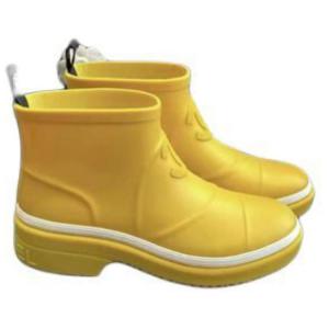Женские желтые резиновые сапоги CHANEL