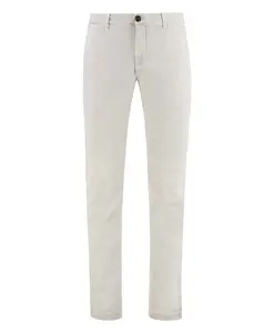 Брюки чинос с прорезными задними карманами Moorer, бежевый