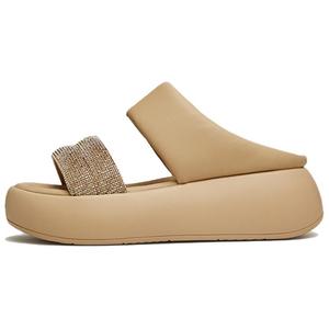 BASTO Тапочки-слайды женские бежевые, желтые