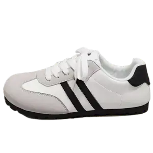 JimiXiong Женские повседневные туфли низкие черные с голубым, цвет Black