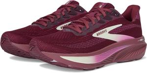 Кроссовки Brooks Ghost 17, цвет Burgundy/Pink/Green
