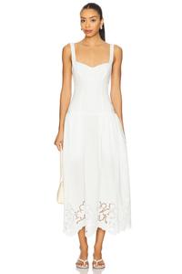 Макси-платье Amaya Tularosa, white