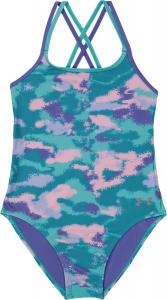 Слитный купальник Under Armour для девочек, Radial Turq Camo