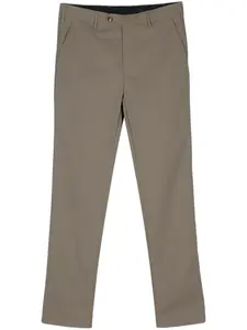 Брюки строгого кроя Canali, коричневый