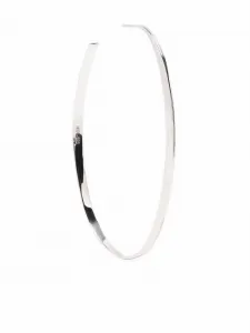 Большая серьга-кольцо Glow Kinraden, серебристый