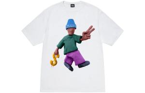 Футболка унисекс Stussy, хаки