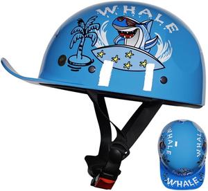 Шлем детский Yagteycll для скутера, синий