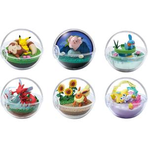 RE MENT Pikachu, Eevee, Jigglypuff, Pokémon Pokémon, Collection Ball 8 100% Play Food Single Mystery Box/Full Box 6 Pcs RE-MENT