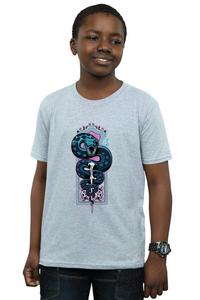 Неоновая футболка Нагини Harry Potter, серый