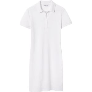 LACOSTE Платье SS22 женское белое