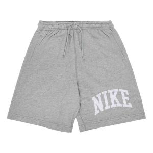 Шорты sportswear club french terry shorts asia sizing 'grey white' Nike, серый