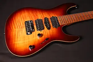 Электрогитара Ibanez AZ2407FBSR AZ Prestige 6 струн с чехлом - коричневатый сфалерит 109