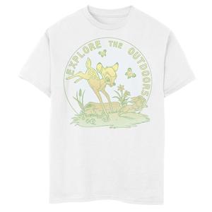 Футболка Disney Bambi Explore The Outdoors для мальчиков 8–20 лет Licensed Character