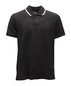 Хлопковая футболка Paul & Shark, черный