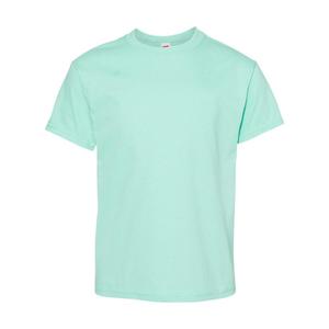 Молодежная футболка Hanes Essential-T, цвет Clean Mint