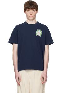 Футболка с коротким рукавом L'Arche Casablanca, синий