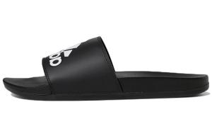 Шлепанцы Adilette Adidas Comfort Slide 'Black White'