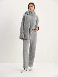 Bianco Lucci Костюм-двойка в сером цвете