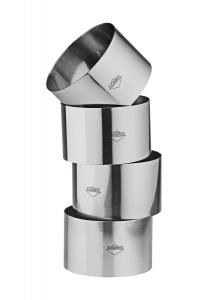 Набор колец для десерта и закусок, 4 шт., Ø 8 см, высота: 5 см KüChenprofi