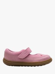 Детские кожаные туфли Flash Berry Clarks, Dusty Pink