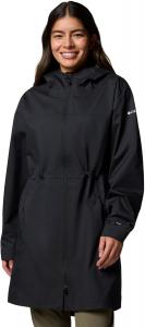 Columbia Womens Weekend Adventure II Long Shell, Black