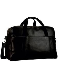 Дорожная сумка Hamburg Weekender, кожа, 52 см, черного цвета Leonhard Heyden