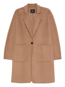 Однобортное пальто Everest с накладным карманом Rails, коричневый