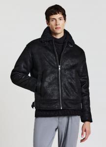 Куртка Calliope Faux leather jacket, Nero/Black