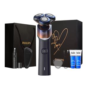 Электрическая бритва x5005 rotary с тройным лезвием из нержавеющей стали, полностью моющаяся, с технологией успокоения кожи PHILIPS
