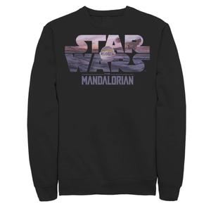 Мужской свитшот с логотипом Star Wars The Mandalorian The Child Licensed Character