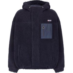 Флисовая худи с кулиской Martine Rose, синий