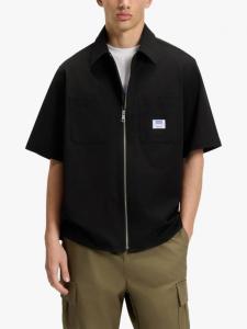 Хлопковая рабочая рубашка HUGO HUGO BOSS