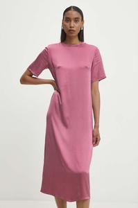 Платье Answear Lab, розовый