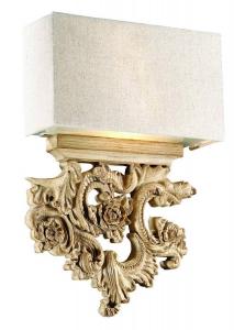 Настенный светильник Ideal Lux Peter, коричневый - пластик - 31 x 46 x 10 см