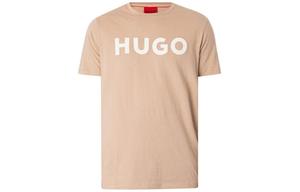 Футболка с принтом логотипа Hugo HUGO BOSS, Light Umber