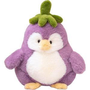 Очаровательная плюшевая игрушка Пингвин Баклажан, высота 25см/40см/60см 77 SEVEN DREAM