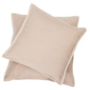 Чехол на подушку David Fussenegger Sylt 'Uni' 50 x 50 см, цемент - бежевый