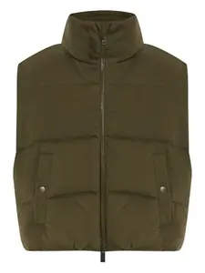 Жилет с логотипом DSQUARED2, зеленый