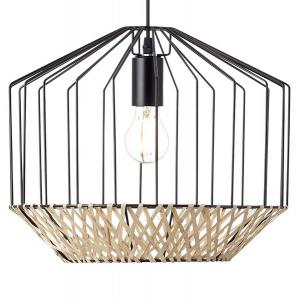 Подвесной светильник Brilliant Templo, утюг - 1-пламенный