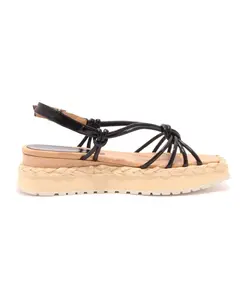 Черные лакированные сандалии, модель 2002 года Paloma Barcelã³, черный