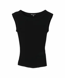 Топ с вырезом-лодочкой из смеси хлопка и кашемира WVA3206