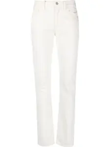 Узкие джинсы The Attico, белый