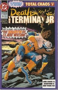 Deathstroke: The Terminator #16 (Total Chaos: Part 7) November 1992 (DC Comics)