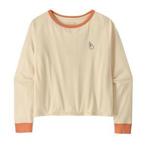 Женская футболка со спущенными плечами и рукавами Patagonia, undyed natural