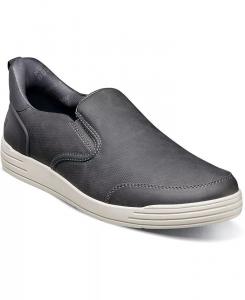 Мужские кроссовки Kore City Walk EZ Moc Toe Slip On Nunn Bush, серый