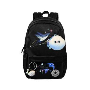 Converse Полиэстеровый угловой островной рисунок от руки рюкзак средний унисекс разноцветный, Blue Island