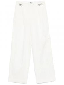 Брюки карго DKNY из саржевого переплетения, белый