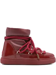 Ботинки на шнуровке Inuikii, красный