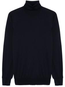 Lardini свитер с высоким воротником, синий
